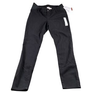 Isabel Maternity Black‎ Skinny Leggings Size 6 Pre Pregnancy Panel NWT